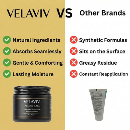 Velaviv Tallow & Honey Balm - 2 oz